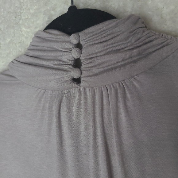 Apostrophe Stretch | Twist Neckline Sweater sz l - Picture 4 of 5